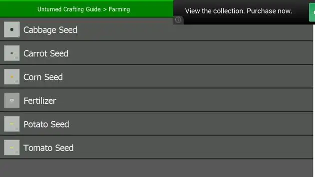 Unturned Crafting Guide screenshot 4