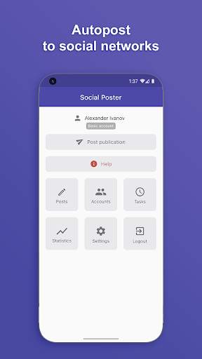 Post maker - Schedule Autopost screenshot 1