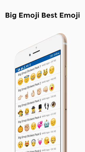 Big Emoji Stickers For Whatsapp WAStickerapps screenshot 2