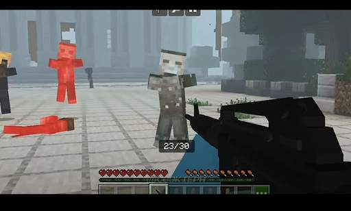 mutant zombie mod minecraft pe screenshot 4