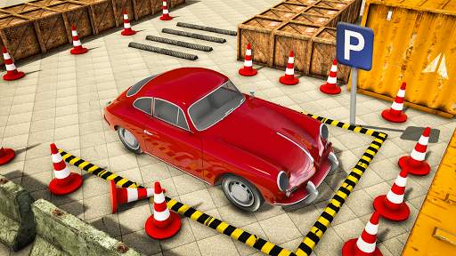 Classic Car Parking Driving School screenshot 1