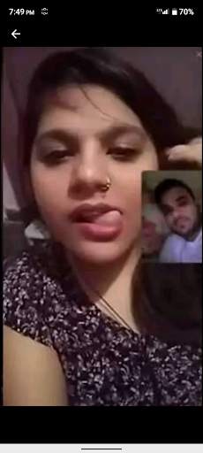 Real sexy girl live video call screenshot 3