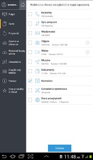 G Cloud Backup screenshot 12