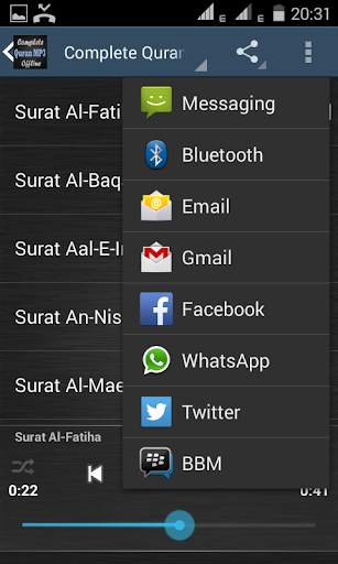 Complete Quran MP3 Offline screenshot 4