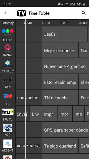 Argentina TV Guide screenshot 4