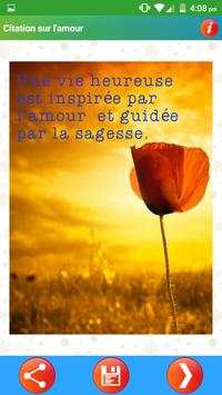 Citation amour & Proverbes 5 تصوير الشاشة