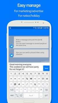MultiMessage for FB Messenger screenshot 2
