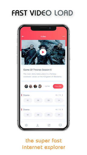 Fast Browser 2021 : New Lite Internet Browser screenshot 6