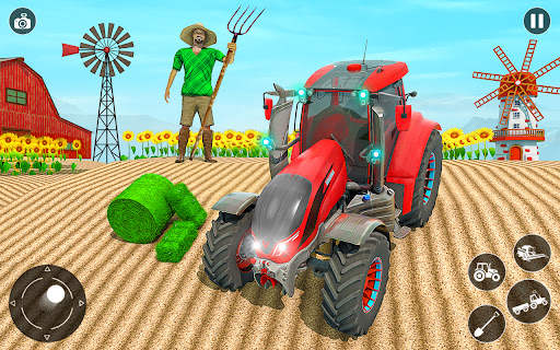 Farming Games: Tractor Driving screenshot 3