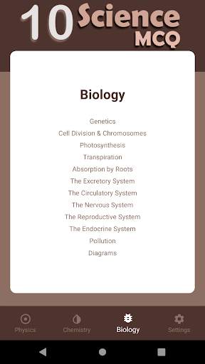 ICSE MCQ - Class 10th(Science) screenshot 5