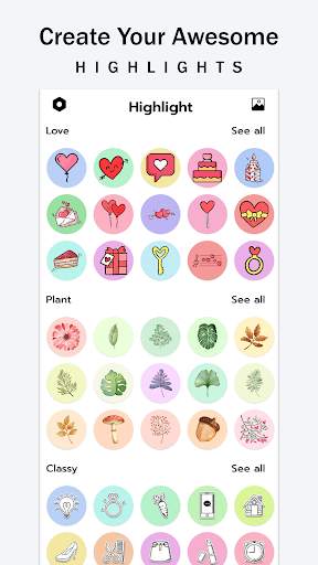 Highlight cover maker screenshot 1