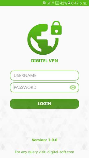 Digitel VPN screenshot 1