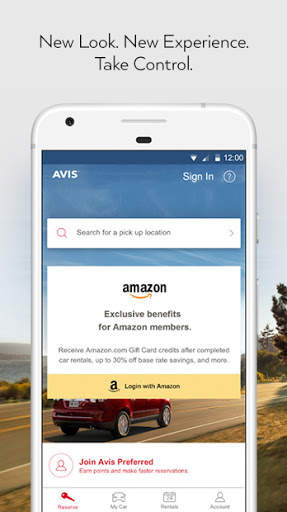 Avis Car Rental screenshot 1
