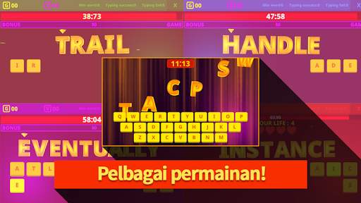 Pertempuran kata(Typing Fighting) screenshot 5
