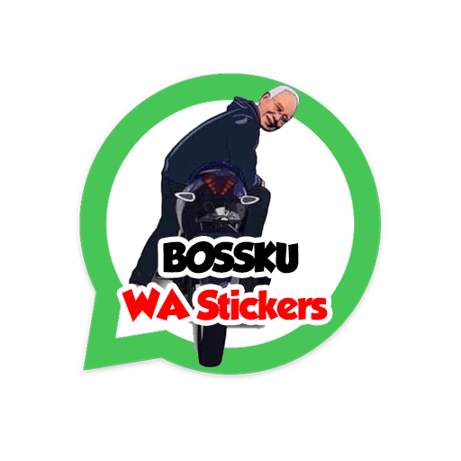 ikon Bossku WA Sticker