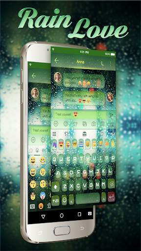 Glass Water Keyboard Theme screenshot 1