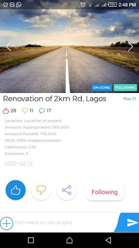 ConsTrack App screenshot 4