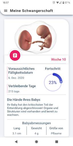 Schwangerschaft - Jede Woche screenshot 1
