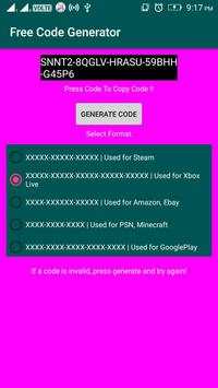 Gift Code Generator screenshot 2