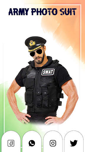 Army Photo Suit - Photo Editor 5 تصوير الشاشة