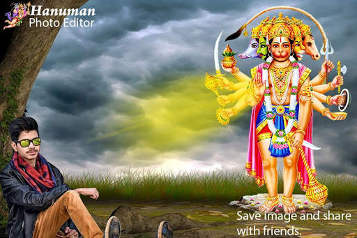 Hanuman Photo Editor : Cut Paste Editor screenshot 6