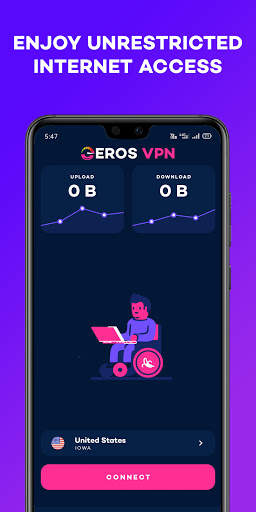 Eros VPN - Free VPN Proxy Server screenshot 1