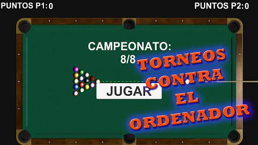 Billar gratis en español sin internet screenshot 3