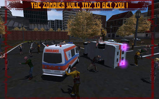 Ambulance Rescue: Zombie City screenshot 2