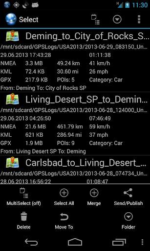 Ultra GPS Logger Lite screenshot 7