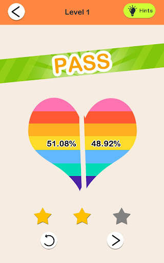 Cut it - A 50/50 Puzzle screenshot 3