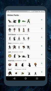 Stickers For WhatsApp Avengers - End Game screenshot 3