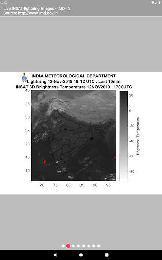 Live all India satellite weather status. screenshot 17