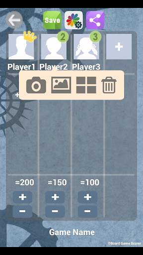 Tabletop Game Scorer 2 تصوير الشاشة