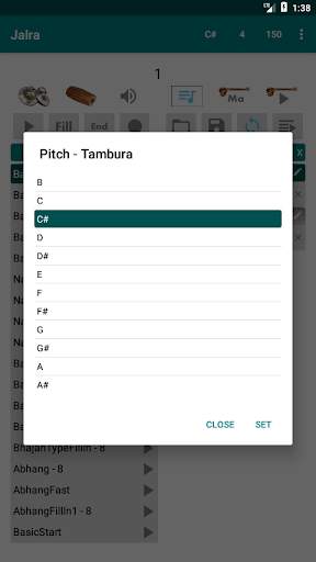 Jalra - Carnatic Mridangam - Metronome screenshot 5
