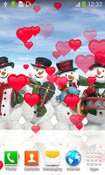 Snowman Live Wallpapers screenshot 3