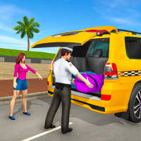 Grand Taxi Simulator 3d Games logo