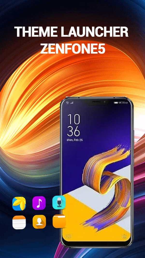 Launcher For Asus ZenFone 5 pro themes wallpaper screenshot 3