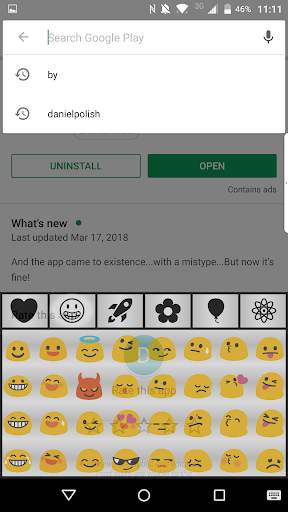 Transparent Keyboard screenshot 2