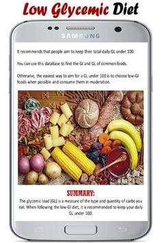 Low Glycemic Diet screenshot 4