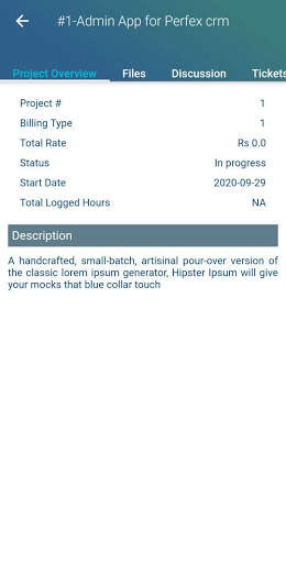 Client App For Perfex CRM screenshot 2