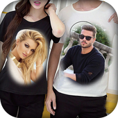 T-Shirt Dual Photo Frame иконка