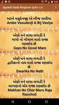 Jignesh Dada Ringtones Radhe Radhe screenshot 2
