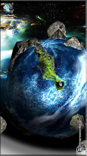 Live Planet Wallpaper screenshot 3