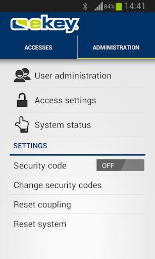ekey home app screenshot 3