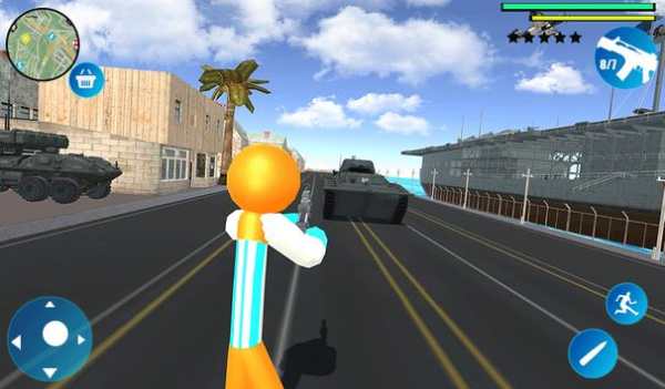 Captain Hero Stickman Vegas Crime screenshot 10