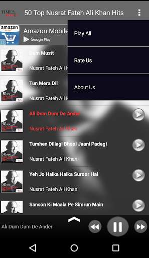 50 Top Nusrat Fateh Ali Khan Songs screenshot 4