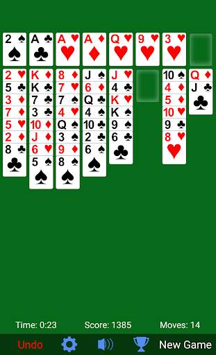 FreeCell Solitaire screenshot 2