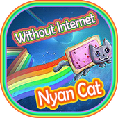 Nyan Cat video without internet icon