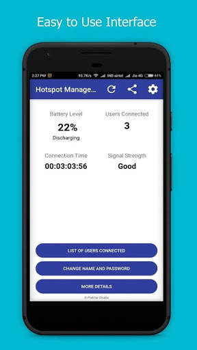 Hotspot Manager for JioFi 1 تصوير الشاشة