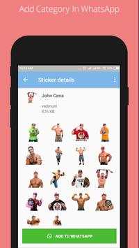 WWE Stickers स्क्रीनशॉट 5